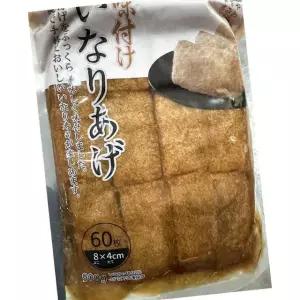 신슈 사각 조미 유부 60매 900g 일식 재료 우동 유부초밥