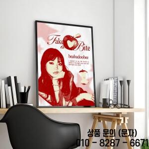 록가수 예쁜 B Beabadoobee 포스터 홈 거실 벽 차고 룸 장식