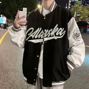 [하프클럽/]야구점퍼 자켓 봄 바시티 아우터 가을 레터링 배색
