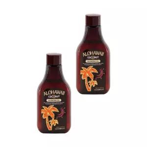 푸드어홀릭 프로텍티브 광채 선탠 자외선케어 태닝오일 코코넛 블렌딩오일 150ml 2개