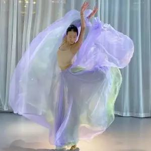 의상 고전 무용 이션 공연 풀치마 와이드