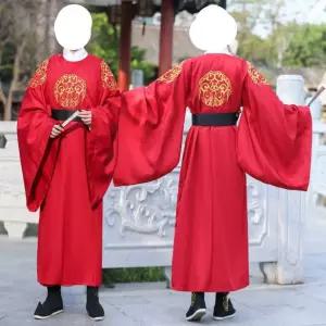 와인레드 왕옷 세종대왕옷 관복 가운 왕 곤룡포가운