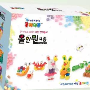 창의놀이 어린이집미술 유치원미술활동 올인원4종 만들기키트 어린이만들기키트 플레이콘 어린이집미술교재