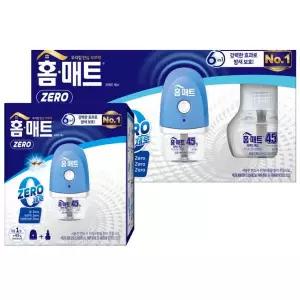 [리필1개입증정] 헨켈 모기약 홈매트 제로훈증기 콤보(리필1입)+제로훈증기 콤보(리필3입)