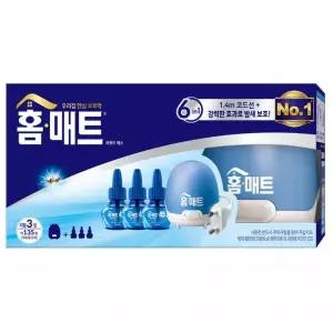 헨켈 모기약 홈매트 코드훈증기 콤보(리필3입)