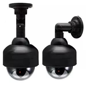 가짜 모형 CCTV 카메라 페이크 센서등 돔형 씨씨티비 CC티비 보안 (WCFEEA1)
