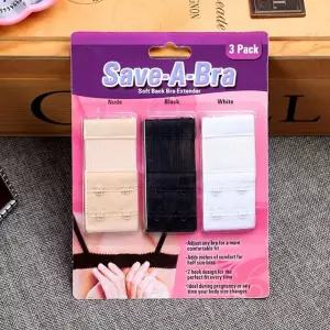 3종 브래지어 2단 연장 후크 길이연장 브라매직후크 브라매직후크 속옷후크 (WD48C87)