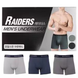 (TRY)남성레이더스즈로즈팬티D2유색C3매모달스판밴드 (WD740B8)