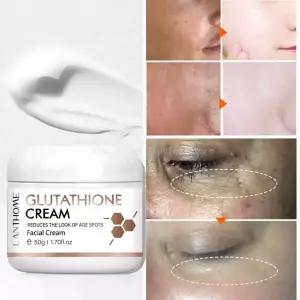 FDA인증 DIDAHOME 미백크림 검버섯 글루타치온 멀티케어 기미 잡티 수분크림 1개 50g 