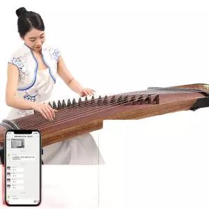 초보자용 미니가야금 취미 핑거 연주 원목 국악기