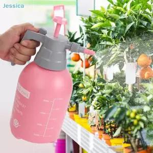 2000ML 손압식 분무기 - 조절 가능한 노즐 식물 물뿌리개 정원 실내 식물 및 청소용