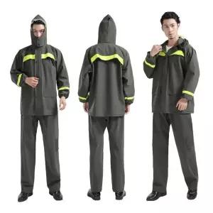 [하프클럽/]PVC 방수 작업용 상하의 비옷 OSM-1006168