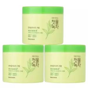 과일나라 첫물녹차 컨트롤 마사지 크림 300ml 3개
