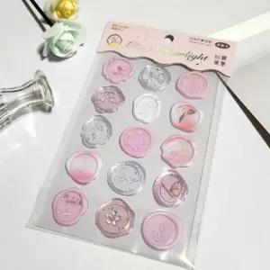 다이어리 씰링 왁스 스티커 문구 실링 스티커 데코 장식