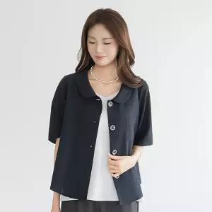 [마담4060]엄마옷 마담4060 [클래씨마담] 버튼라운드카라자켓 여성 데일리 자켓 -RJK2606015-