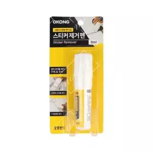 오공 LVZ174J2 스티커제거제 펜타입 테이프자국