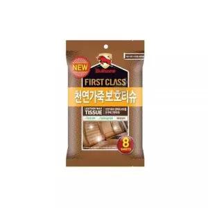 자동차 EFK349H6 천연가죽 광택 보호티슈 8매 가죽왁스