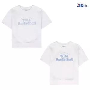 [롯데백화점]엔비에이 NBA 여아 반팔크롭 맨투맨(K252TS620P)