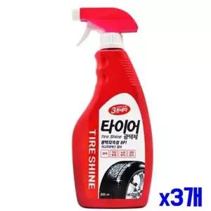 간편세차 HTD138X3 타이어 광택제 650ml x3개