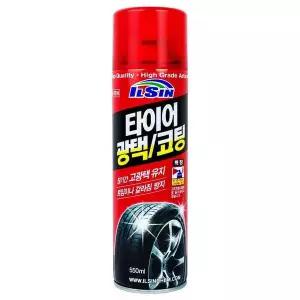 일신 RPB396M9 자동차용 타이어 광택 코팅제 550ml(910443)