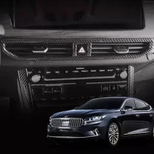 K7 EFK216P1 프리미어 센터페시아 송풍구 카본몰딩