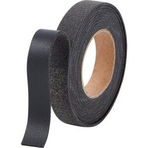 엣지코트 리치 그레인 가죽 스트립 검은색 스트랩 두꺼운 단면 플랫 모조 코드 12 5mm 2m 7mm