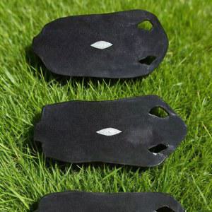 엣지코트 가방 신발 제작용 무광택 질감의 가오리 가죽 수제 공예 재료