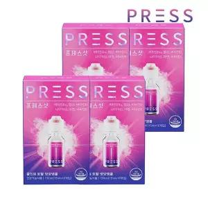 프레스샷 눌러마시는 고함량 올인원 비타민 엽산 나이아신 아연 15ml 10개입 x4개
