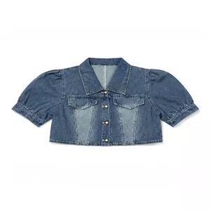 [르샵][르샵(LeShop)] 퍼프소매 청자켓 (택가격 139000원)