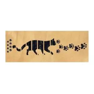 악기스티커 Bass PRINT-BP CATS FOOT 스티커 악기소품
