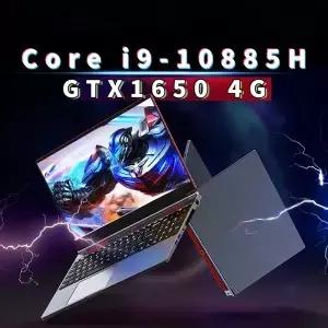 2026년형 새로운 게이밍 노트북 컴퓨터 인텔 코어 i9-10885H i7 8750H GTX1650 4G 16.1인치 IPS 화면 RAM
