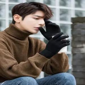 남성 아웃도어 데일리 스마트터치 미끄럼방지 장갑