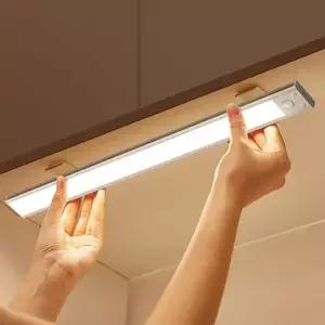 3색 LED 무선 센서등 충전식 무드등 수유등 건전지