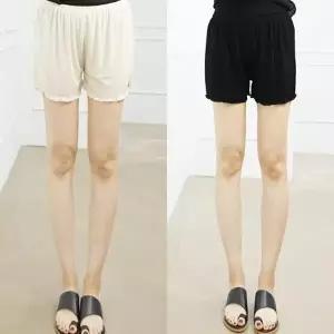 여성 아이스 쿨 실크 이너 이 인견 속바지 스판 웨어