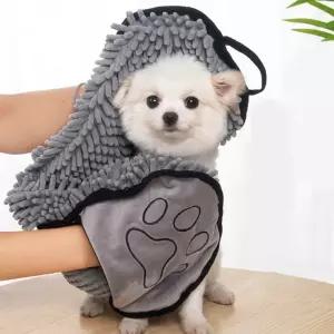 강아지 고양이 수건 동물 장갑 타올 포켓 애견 목욕 애완 흡수 펫타올