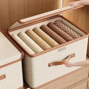 아무 옷장 선반 계절이불 의류 보관 폴딩 패브릭 가방