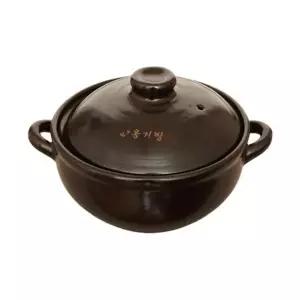 이우 황토 도자기 내열냄비 소 1P 찌개 계 가정용