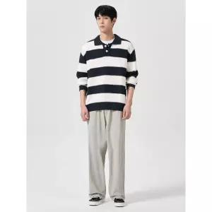 에잇세컨즈 가먼트다잉 와이드 팬츠 라이트 그레이 424921FY12 4397325
