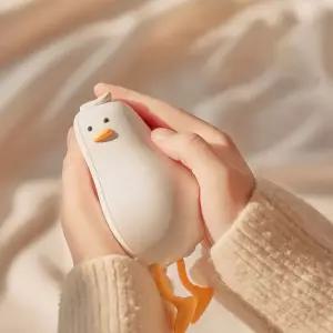 오리 손난로 보조배터리 자발열 전기 생일 2in1 휴대용 손워머 털옷 탕평덕 충전용 탕평덕 보조배터리