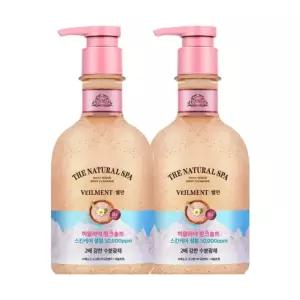 벨먼 내추럴 스파 수분광채 스크럽 바디워시 히말라야 핑크솔트 600g x 2개