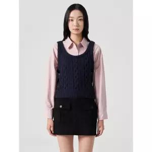 에잇세컨즈 케이블 베스트 네이비 354951MQ9R 4456508