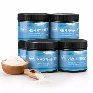 저분자 피쉬콜라겐 (500DA) 150g X 4통 120일분 무향무미 분말