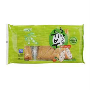 초밥용유부(60매) 600g/한미식품-냉동 조미유부 식당용 업소용