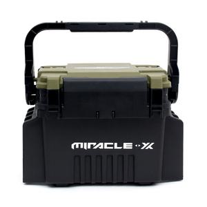 싸파 STB-M2THT-6BLK 미라클-X 2단 하드 태클박스 6L 카키/경량 워킹 루어낚시 선상낚시 원투낚시 싸파낚시