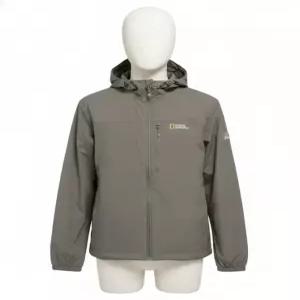 내셔널지오그래픽 N262UJP910 월리스 후드 풀집업 바람막이 G KHAKI N910205