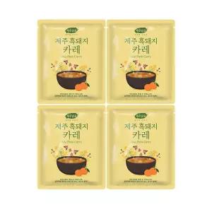 오뚜기 제주담음 제주 흑돼지 카레 250g 4개