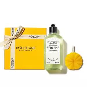갤러리아 록시땅 [기프트][단독] 버베인 퍼퓸드 샤워 젤 250ml 세트(+샤워볼)(