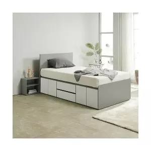 C3297C 중서랍 수납침대 SS 매트미포함 3colors
