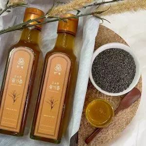푸드맛남 만복 저온압착 고소한 국산 들기름 300ml