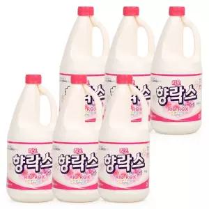 향락스 2L x 6개 향이나는 락스 / 욕실 / 살균 / 소독
